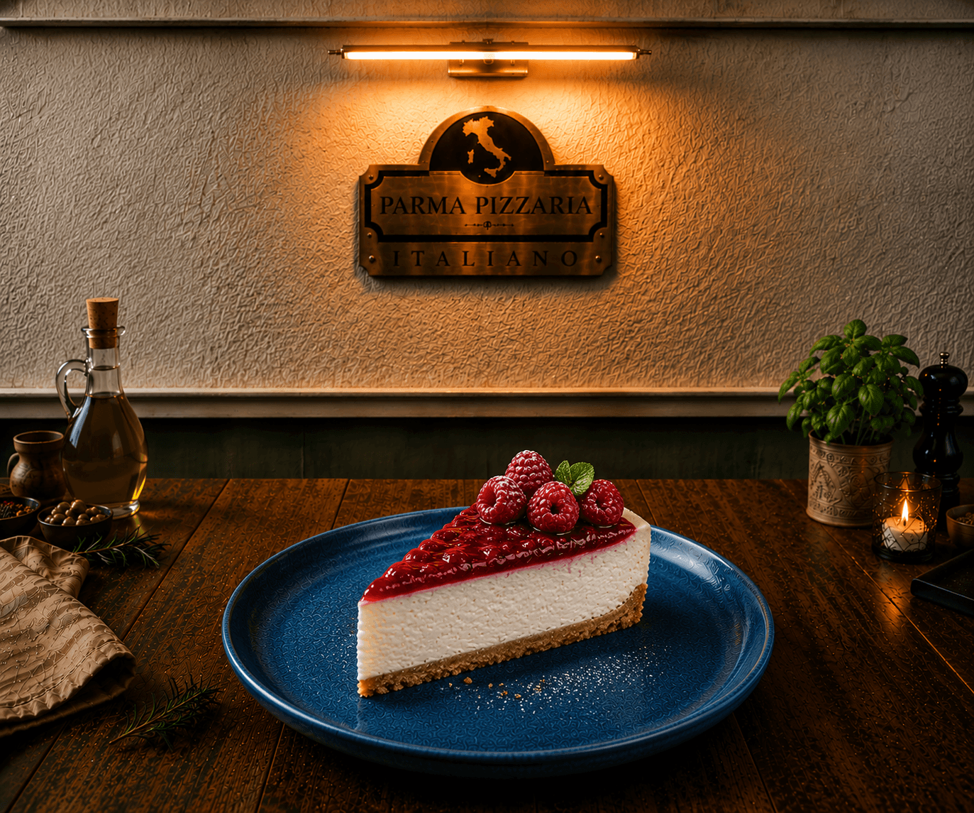 Frambuazlı Cheesecake