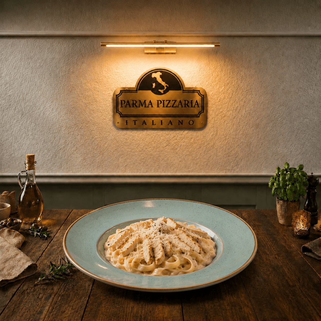 Fettucine Tavuk
