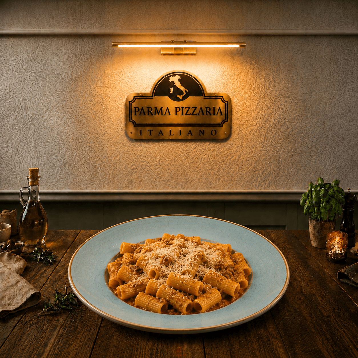 Rigattoni Bolognese
