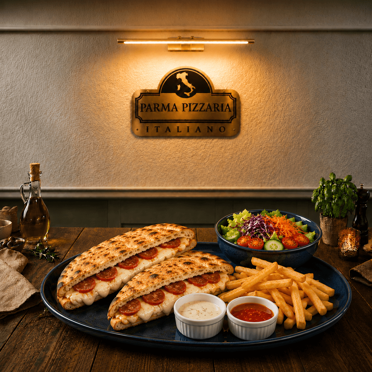 Pizza Sandviç Sucuklu