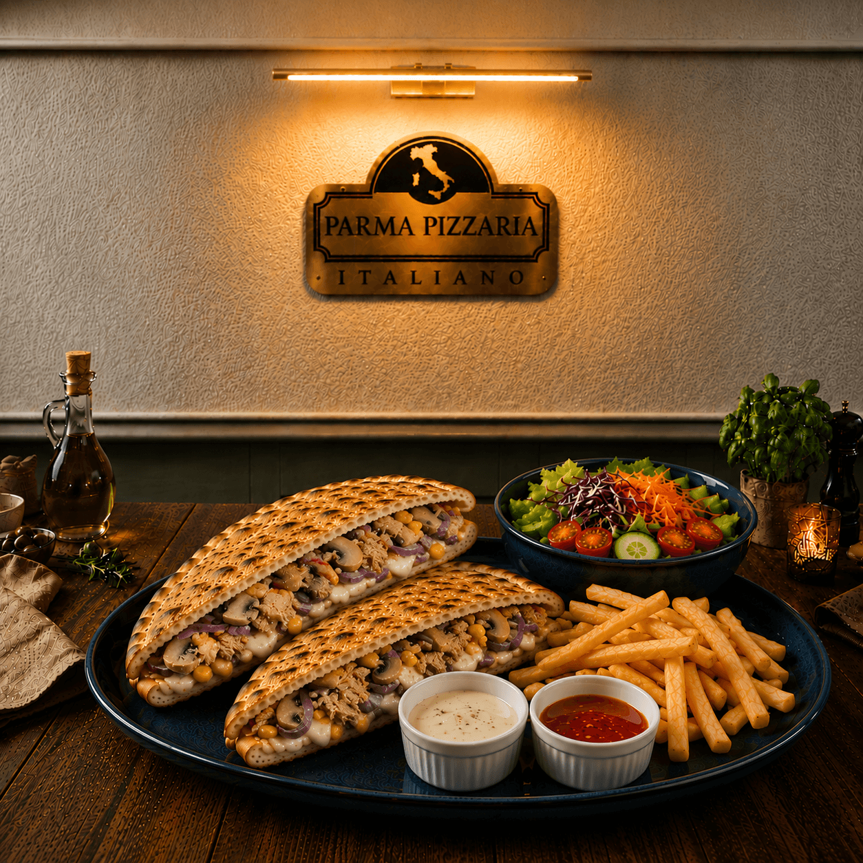 Pizza Sandviç Ton Balıklı