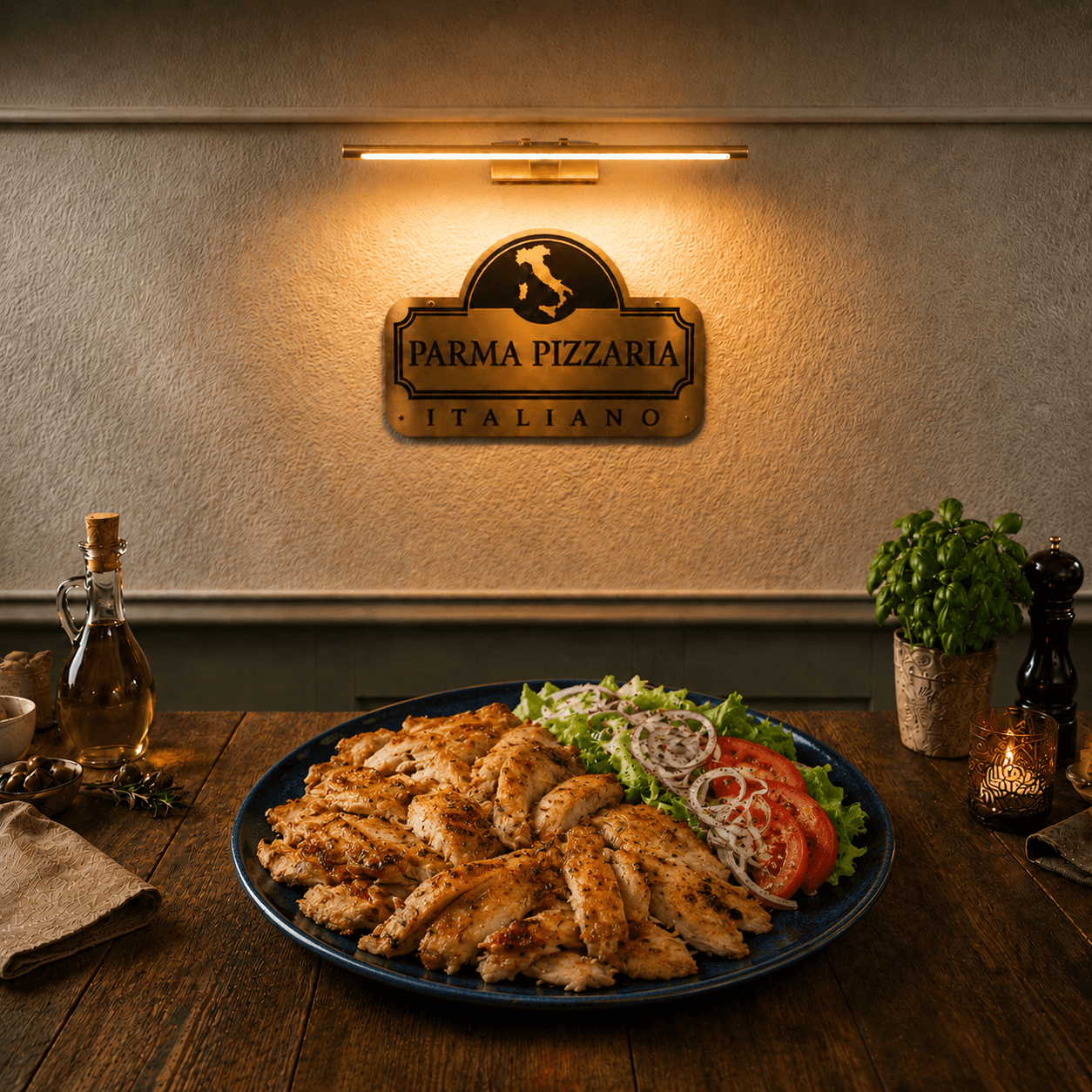 Tavuk Porsiyon Döner